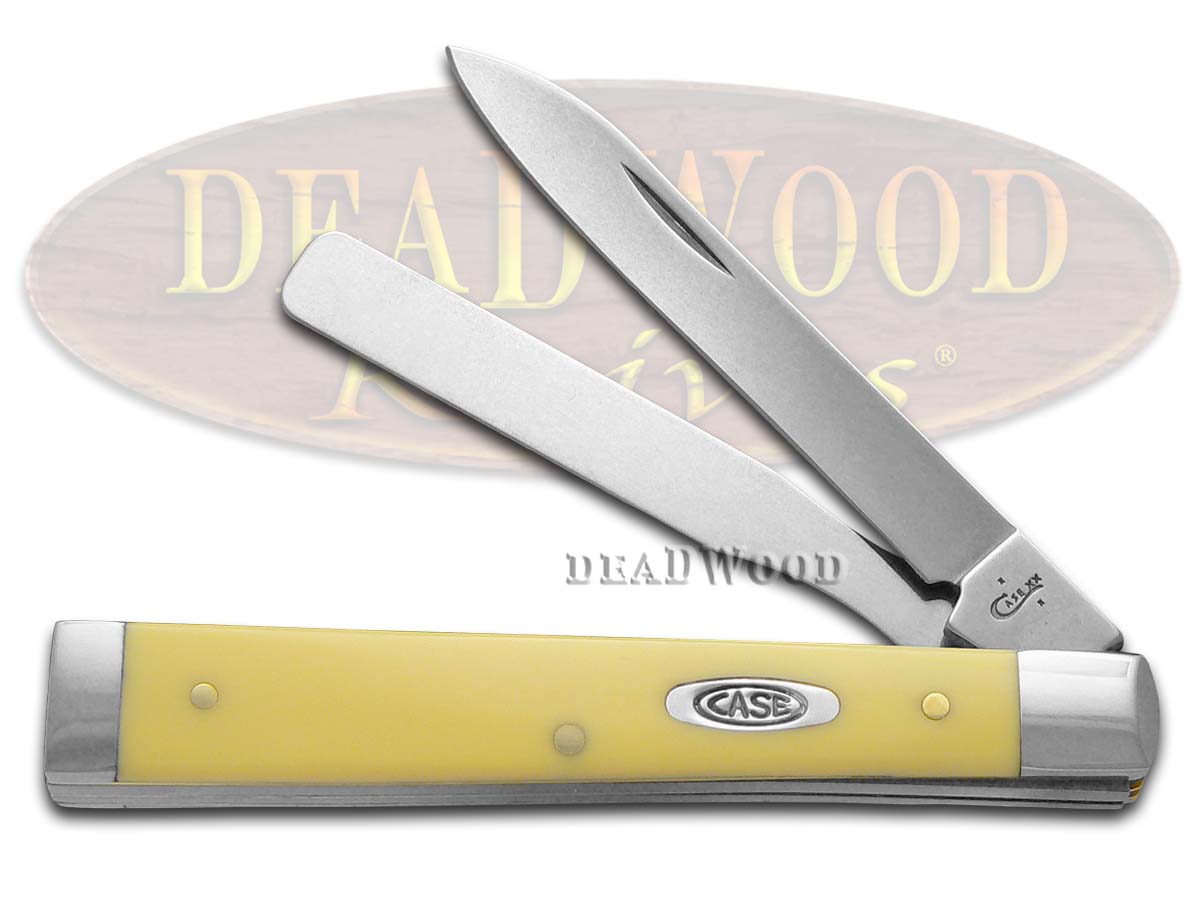 1200px x 900px - CASE XX Yellow Delrin Synthetic Doctor 1650 Stainless Pocket Knife ...